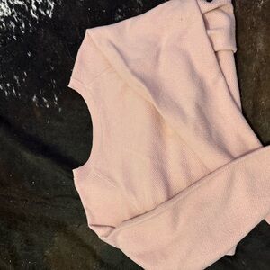 Aerie Soft Pink Knit Top